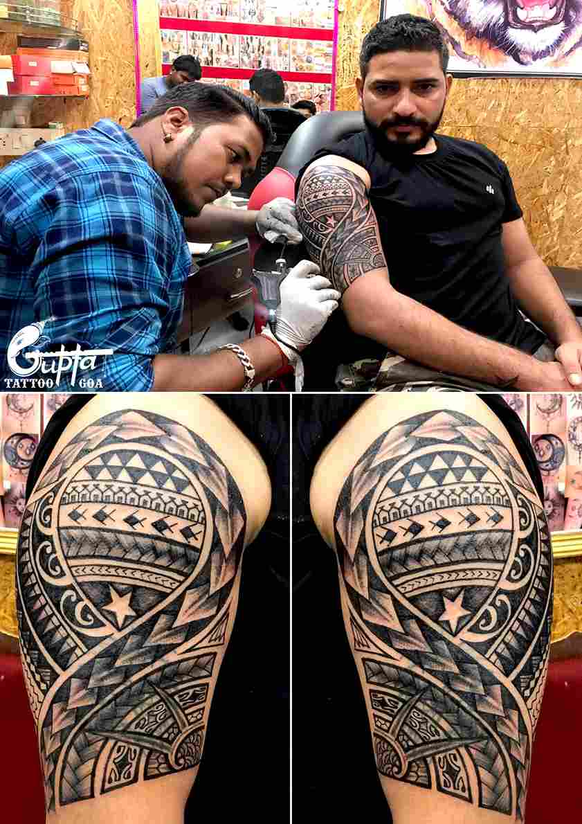 Best Tattoo Studio In Goa, Safe, Hygienic - Moksha Tattoo Calangute Goa.